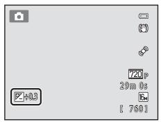NIKON COOLPIX S6200, COOLPIX S6500 - Appuyez sur la commande @ pour appliquer la valeur de correction. - 1