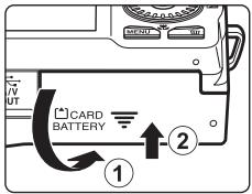 NIKON COOLPIX S6200, COOLPIX S6500 - Préparation 3 Insertion d'une carte mémoire - 3
