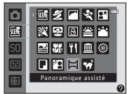 NIKON COOLPIX S6200, COOLPIX S6500 - Lors de l'affichage des menus - 2