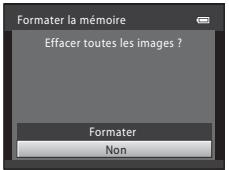 NIKON COOLPIX S6200, COOLPIX S6500 - Formatage de la mémoire interne - 1