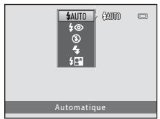 NIKON COOLPIX S6200, COOLPIX S6500 - Utilisation du flash (modes de flash) - 2
