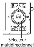 NIKON COOLPIX S6200, COOLPIX S6500 - Réglage de la langue, de la date et de l'heure - 1