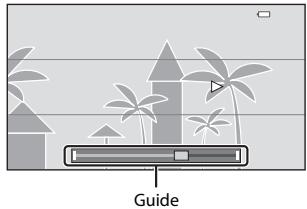NIKON COOLPIX S6400, COOLPIX S6300 - Déplacez lentement l'appareil photo tout droit dans l'une des quatre directions, puis prenez une photo. - 1