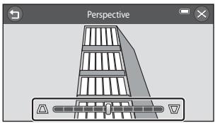 NIKON COOLPIX S6400, COOLPIX S6300 - Perspective : modification de l'effet de perspective - 1