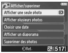 NIKON D3200 - Afficher/supprimer - 1