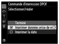NIKON D3200 - Réglage d'impression - 10