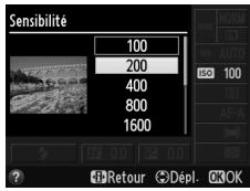 NIKON D3200 - Choisir une sensibilité. - 2