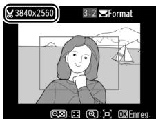 NIKON D3200 - Visualisation de copies recadrées - 1