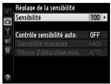 NIKON D3200 - Réinitialiser les options de prise de vue - 2