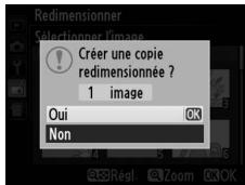 NIKON D3200 - Enregistrer les copies redimensionnées. - 2