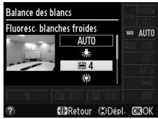 NIKON D3200 - Choisir une option de balance des blancs. - 2