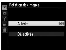 NIKON D3200 - Rotation des images - 1