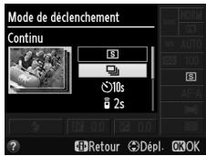 NIKON D3200 - Choisir un mode de déclenchement. - 2