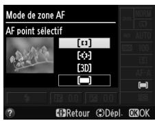 NIKON D3200 - Sélection du point AF - 1