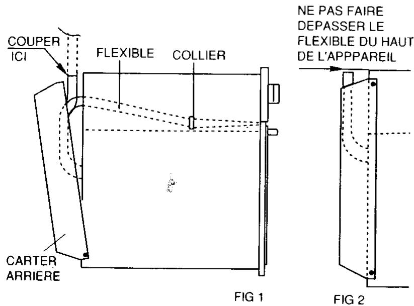 FAURE CFC545W1 - ÉVACUATION DES FUMÉES - 1