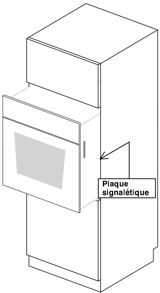FAURE CFM800W1 FAE M.P.FA - La plaque signalétique - 1