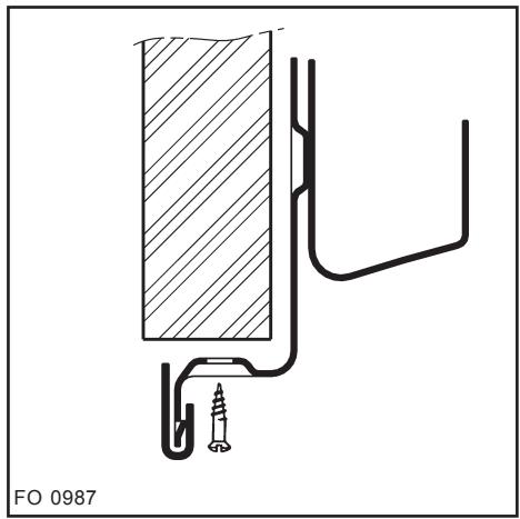 FAURE FM404N - Fixation dans le meuble - 2