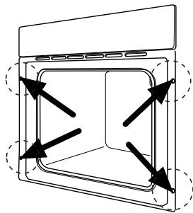FAURE FOB571X - Fixation dans le meuble - 1