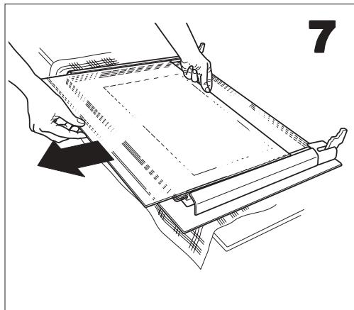 FAURE FYB562N - Porte vitrée du four - 7