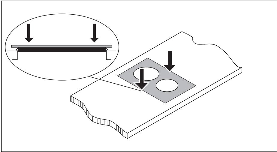FAURE CVH162N 30L - Application du joint - 5