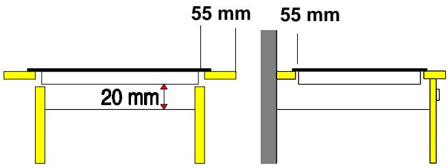 FAURE CVH208N - Encastrement dans un plan de travail de cuisine - 2