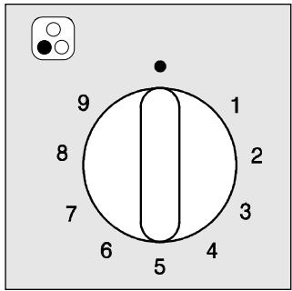 FAURE CVH652M - Témoins lumineux de chaleur résiduelle - 1
