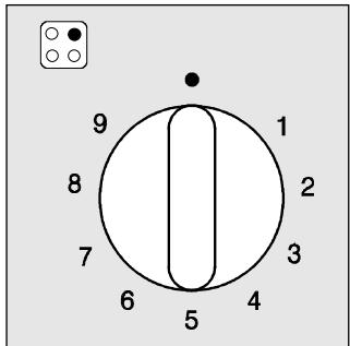FAURE CVH698W - Témoins lumineux de chaleur résiduelle - 1