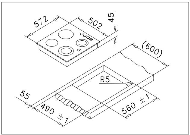 FAURE CVH698W - ATTENTION - 2