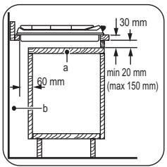FAURE FGO62414BA,  FGO62414WA - Élément de cuisine avec porte - 1