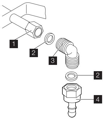 FAURE FGO62414BA,  FGO62414WA - Raccordement au gaz - 1