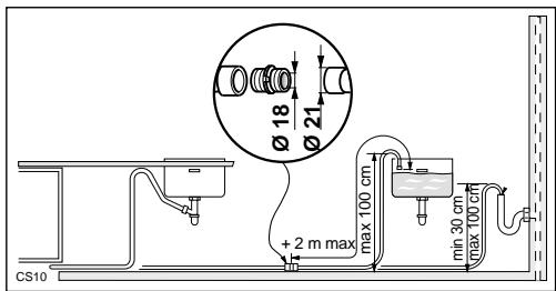 FAURE LVS670 - Évacuation d'eau - 2