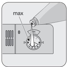 FAURE LVI311N - Utilisation du liquide de rinçage - 3