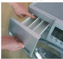 FAURE FWG1120M - Nettoyage du bac à produits - 1