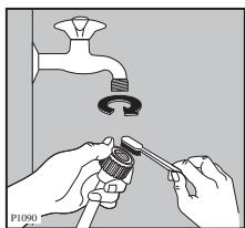 FAURE FWH 5126 - Filtre du tuyau d'alimentation - 1