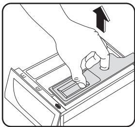 FAURE FWH7120P - Nettoyage du bac à produits - 2