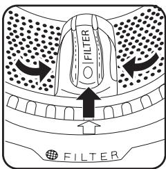 FAURE FWH7120P - Nettoyage du filtré de vidange - 2