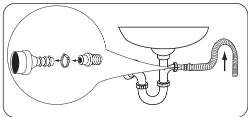 FAURE FWH7145P - Vidange de l'eau - 3