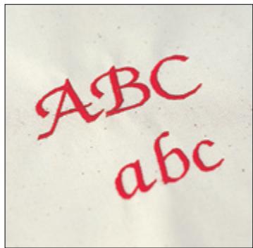 BROTHER INNOV-IS 750E - Alphabets intégrés - 1