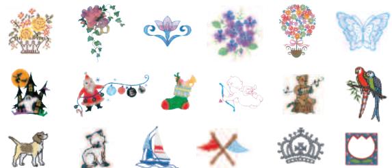 BROTHER INNOV-IS 900 - motifs de broderie - 1