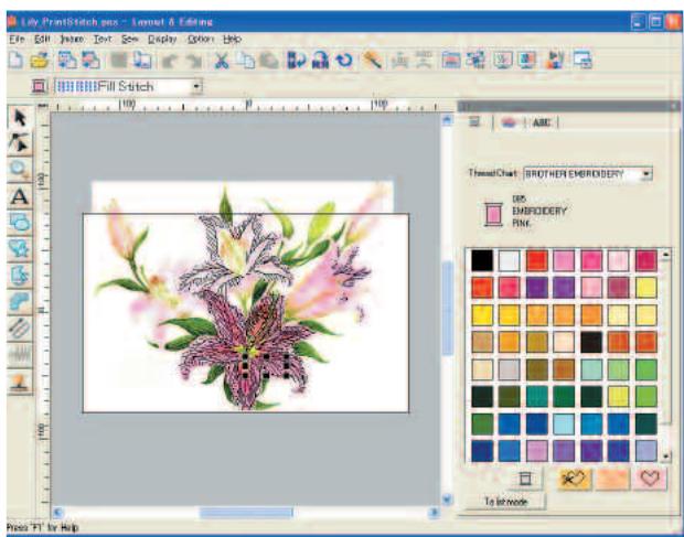 BROTHER PE-DESIGN 8 - Applications - 4