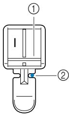 BROTHER INNOVIS 15 - Fixez le pied zigzag "J" et cousez des points droits jusqu'à l'ouverture de la fermeture à glissière. - 6
