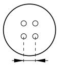 BROTHER INNOVIS 15 - Couture de boutons - 1