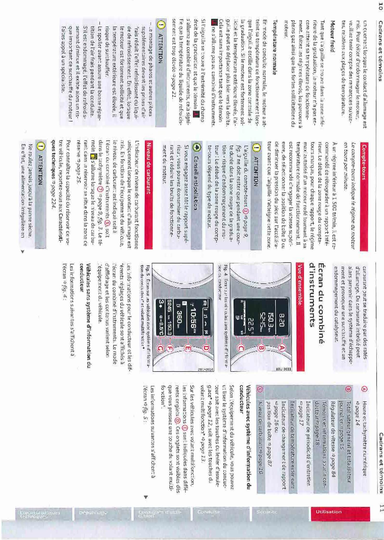 AUDI Q3 - Température du liquide de refroidissement - 1