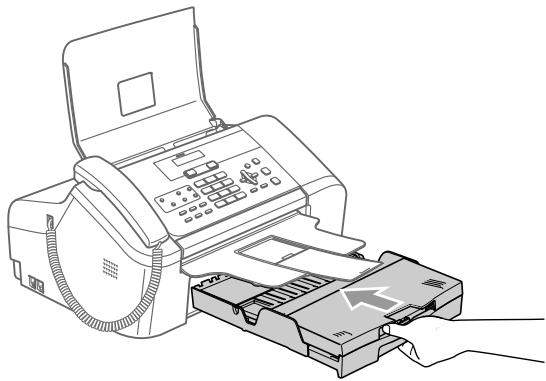 BROTHER FAX-1460 - Comment charger du papier - 8