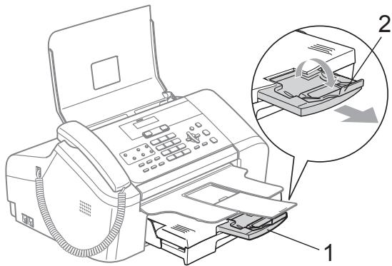 BROTHER FAX-1460 - Comment charger du papier - 9