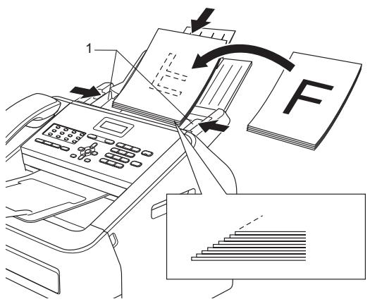 BROTHER FAX-2840, FAX-2845, FAX-2940 - Comment charger des documents - 2