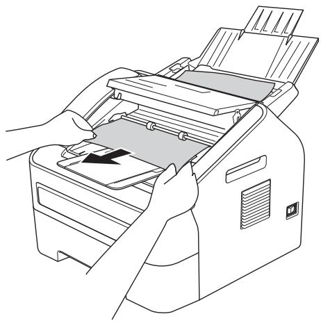 BROTHER FAX-2840, FAX-2845, FAX-2940 - Le document est trop long ou n'a pas été correctement inséré ou entraîné - 2