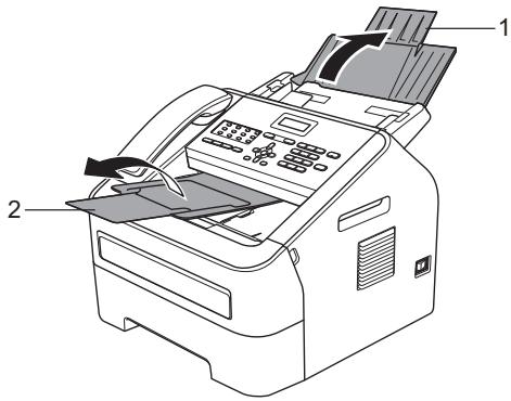 BROTHER FAX-2840, FAX-2845, FAX-2940 - Comment charger des documents - 1
