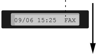 BROTHER FAX-T102,  FAX-T104,  FAX-T106 - Opérations de réception de base Sélection du mode Réception - 1