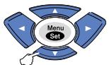BROTHER FAX-T102,  FAX-T104,  FAX-T106 - Touches de navigation - 6